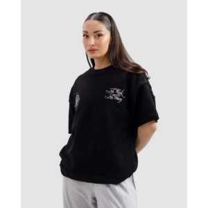 T-shirt 100% Coton avec Détail Inversé, Grande Taille, Tissu Jersey, Sans Riscos, Sans Histoire - Product Image 2