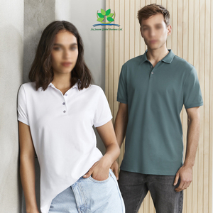 Amriss Unisex para camisa Polo Ajuste personalizado Elegante Algodón de rizo sólido Durable Ropa cómoda Ropa DE FÁBRICA DE Bangladesh a granel para - Product Image 5
