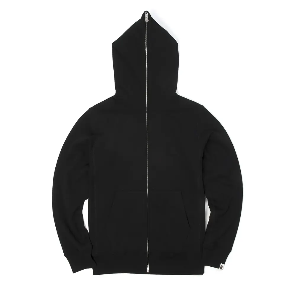 Özel tam yüz zip yüz boş rüzgarlık erkekler hoodie ceket ceket erkek zip hoodie fermuar