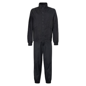 <b>Black</b> Training Jogging Zipper <b>Windbreaker</b> Tracksuit Unisex Tracksuits Zip up Nylon Men's Tracksuits MADE BY HS 2026 - Product Image 1