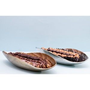 Finest Quality Silver Metal Chocolate Serving Bowl Elegant Chocolate <b>Sweets</b> Serving Bowl For Dining Table And Restaurants Usage - Product Image 1