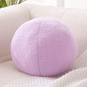 Handmade Cotton <b>Round</b> Ball Plush Pillow for Home Decor Sofa Bedroom Living Room Office Decorative Sphere <b>Cushions</b> - Product Image 1