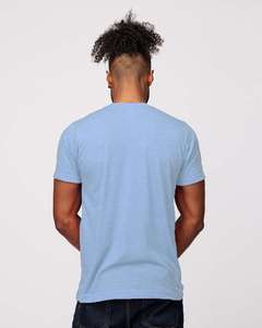 เสื้อยืดแขนสั้นยูนิเซ็กซ์ ผ้าทูลเท็กซ์ ริงเกอร์ 100% ผ้าฝ้าย เนื้อนุ่ม ทนทาน ผ้าโพลีเอสเตอร์-คอตตอน 65/35 รับสกรีนโลโก้ เสื้อยืดผู้ชาย - Product Image 6