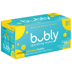 Bubly-Bubly, eau gazeuse, sans saveur (8 pièces) - Product Image 6