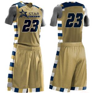 Uniforme de basket-ball sportif avec logo personnalisé de haute qualité Meilleur prix Vêtements de sport imprimés sur mesure Nouveau modèle - Product Image 2