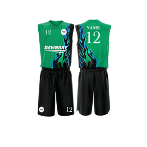 Custom Sublimated <b>Basketball</b> Jersey Set Quick Dry Breathable Polyester Jersey And <b>Shorts</b> Team Sportswear For <b>Men</b> Women Youth - Product Image 1