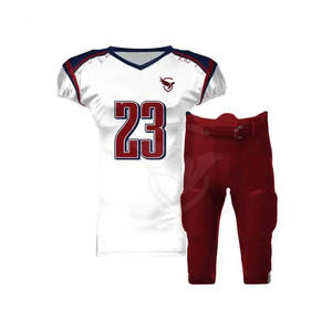 Uniforme de fútbol americano personalizado de alta calidad Uniforme de fútbol americano superventas transpirable - Product Image 1