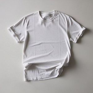 T-shirt à manches courtes à col rond hommes de haute qualité 100% coton Polyester été t-shirt hommes Slim Fit blanc t-shirts hommes - Product Image 6