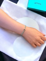 DAFNI BIG PAZAR Böhmisches Perlenarmband mit Naturstein und Edelmetall-Legierung Mikro-Einlage Unisex Geschenk aus Istanbul