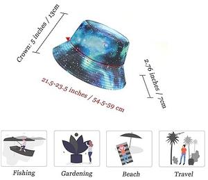 Chapeau bob tie-dye vintage délavé de qualité supérieure, faible MOQ, prix de gros, personnalisé, pour femmes et adultes, en vente - Product Image 2