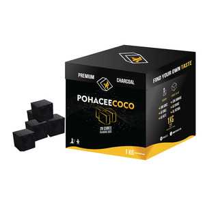 Venta al por mayor HQ Hookah carbón de coco para Shisha ceniza blanca Natural Shisha kohle largo tiempo de combustión carbón de cachimba - Product Image 1