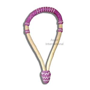 Bosal en cuir brut durable dans le style occidental accessoires de cheval faits à la main pour la vente en gros équestre - Product Image 1