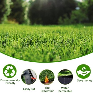 Alfombra de Césped Artificial de Aspecto Natural TH-PAG-502 para Perros, Fácil de Mantener, Ideal para Uso en Interiores o Áreas Exteriores Limitadas - Product Image 5