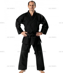 Uniformes de Karate sin marca hechos a medida, chalecos de algodón para artes marciales con servicio OEM, opción de compra a granel para logotipos de marca personalizados - Product Image 4