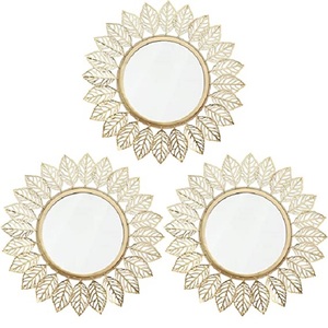 Espejo decorativo de pared de Metal para oficina, Hogar, baño, dormitorio, sala de estar, puerta de entrada - Product Image 4