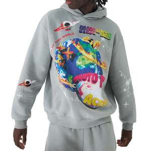 Sweat-shirts d'hiver unisexes 100% coton polaire de qualité supérieure, séchage rapide, imprimés à l'écran, respirants, brodés, imprimés DTF Dtg, pour hommes - Product Image 1