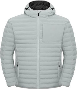 Veste bulle personnalisée à capuche de haute qualité doudoune hommes confortable et élégant hiver chaud manteau épais extérieur duvet - Product Image 1