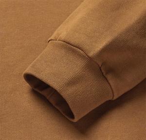 Sweat à capuche unisexe à capuche en fourrure personnalisé sans cordon de serrage, pull à capuche avec poche kangourou pour hommes et femmes - Product Image 6