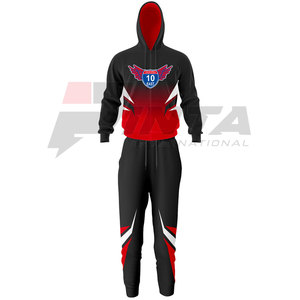 Chándales de calentamiento hechos de calidad de fabricación de fábrica, suéter de gran tamaño, chándales personalizados, calentamiento - Product Image 2