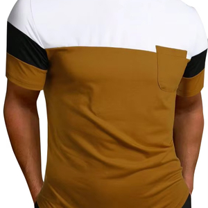 Vente en gros de t-shirts pour hommes 100% coton personnalisés coupe ajustée style moderne coupe ample avec sérigraphie et motif de lettres - Product Image 1
