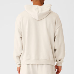 Sudaderas con capucha para hombre, ropa de calle con hombros caídos, suéter boxy Fit de algodón de peso pesado, sudaderas con capucha de gran tamaño para hombre - Product Image 3