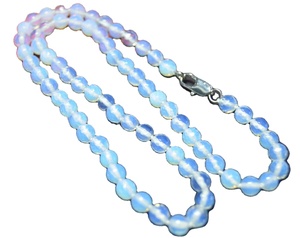Newly Opal Beaded Necklace Round <b>Crystal</b> Religious Islam Prayer Jewelry Unisex Fashion Necklaces for Woman - Product Image 2
