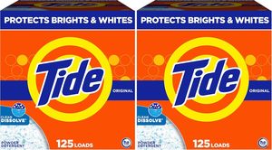Detergente en Polvo Tide, Aroma Original, 113 Lavados, 143 oz, (Paquete de 2) - Product Image 4