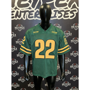 Camiseta de Fútbol Personalizada con Cuello en V, Transpirable, 100% Poliéster, Bordado, Color Personalizado, Logotipo Personalizado, Ropa de Equipo para Hombre y Mujer - Product Image 1