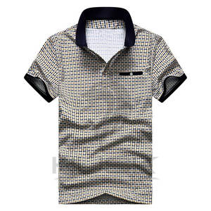 Polos informales de verano de alta calidad al por mayor 2023, camisa de manga corta para hombre, estampado de talla grande para hombre - Product Image 4