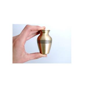 Urne funéraire en métal en laiton fournitures funéraires pour cendres adultes urnes souvenir urnes pour animaux de compagnie pour sauver la mémoire - Product Image 3