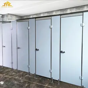 Public School Restroom Hpl Shower Stalls Bathroom Toilet Divider Wall Commercial Toilet Partition