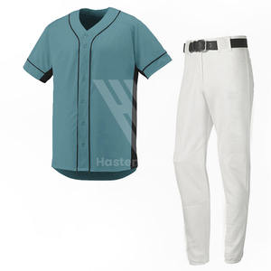 ชุดเบสบอลระบายอากาศสำหรับผู้ชายชุดเบสบอลพิมพ์โลโก้ของทีมโลโก้ได้ตามต้องการ - Product Image 1