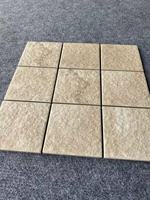 Mosaïque de carreaux en porcelaine terracotta vintage moderne, mosaïques en travertin
