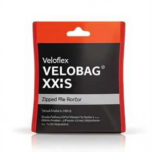 Veloflex VELOBAG XXS Rojo, Carpeta con Cierre y Ranura Euro, de Polipropileno - Product Image 2