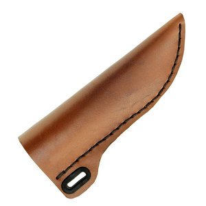 Funda de Cuero Ligera para Cuchillo, Estuche Compacto para Cinturón para Cuchillos de Hoja Fija Pequeños y Herramientas de Exterior - Product Image 1