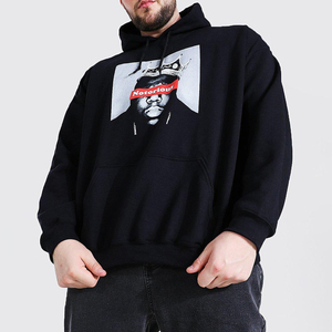 Venta al por mayor nueva llegada sudaderas con capucha de impresión digital para los hombres de alta calidad básicos de algodón de los hombres de gran tamaño Sudadera con capucha impresa digital - Product Image 1