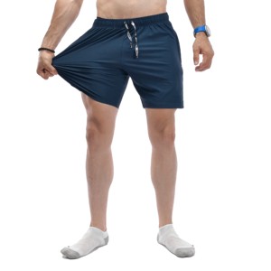 New 2025 Customized <b>Men</b> Quick Dry Beach <b>Shorts</b> 2 in 1 Workout Gym Sports <b>Shorts</b> Swimming Trunks With <b>Compression</b> Line - Product Image 4