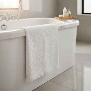 Toalla de Baño y Cara para Hotel, Marca MYT-EX, 100% Algodón Turco, 50x90cm, Diseño Coco, 450 GSM, Súper Absorbente, Secado Rápido, Venta al Por Mayor - Product Image 1