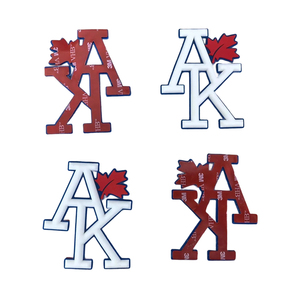 Decalcomanie personalizzate per casco 3D con <span class=keywords><strong>3m</strong></span> adesivo in PVC in gomma, adesivi per casco da Baseball Softball, Hockey, Logo sportivo - Product Image 3