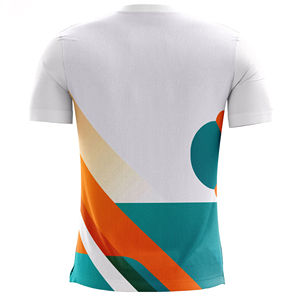 Camiseta de Fútbol Hecha en Tela 100% Poliéster, Nuevo Diseño, Tela Transpirable, Camiseta de Fútbol al Por Mayor - Product Image 4