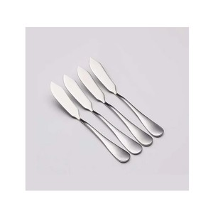 Couteau à beurre en acier inoxydable personnalisé de haute qualité couteau à fromage de cuisine ensemble de couverts couteau à beurre en acier inoxydable - Product Image 5