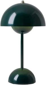 Lampe de table LED à commande tactile réglable, alimentée par piles, avec veilleuse, portable pour la décoration de la chambre à coucher et du salon - Product Image 2