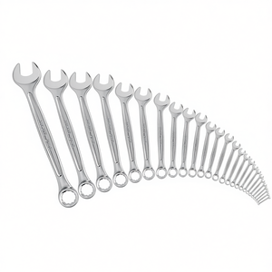 Jeu de clés à douille combinées de 26 pièces, qualité supérieure, pour les travaux de bricolage et de réparation, système de mesure métrique pour tous vos projets - Product Image 2