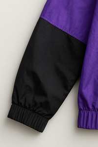 Mens Windbreaker Jacket 2025 style Purple <b>Black</b> Lightweight Sport Jacket Casual Outdoor <b>Zip</b> <b>Up</b> <b>Hoodie</b> - Product Image 4