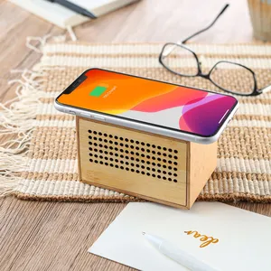 Altoparlante Wireless in Bambù Pieve, Gadget USB Promozionale Personalizzato - Product Image 3