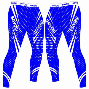 Leggings de compresión para hombre de alta calidad, pantalones ajustados para gimnasio con precio bajo y calidad superior - Product Image 3