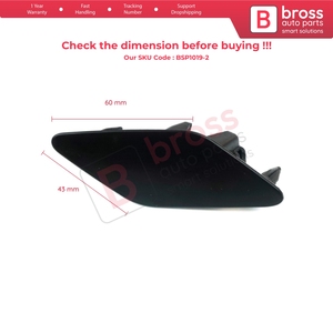 BSP1019-2 Headlight <b>Washer</b> Cover Cap Right 3G0807938 for Passat B8 3G 2015-2019 - Product Image 6