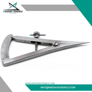 High Grade <b>CE</b> Marked Castroviejo Caliper Manual Dental Instruments Stainless Steel Range 0 to 20mm Private Label - Product Image 6