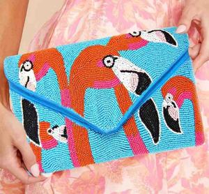 Sac à main pour femmes perlées de rocaille exquise avec des modèles faits à la main complexes sacs à la mode utilisation quotidienne - Product Image 5