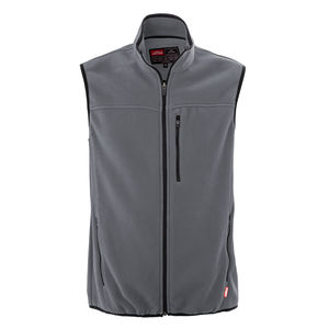 Chaqueta de Forro Polar de Manga Corta para Hombre con Bordado Personalizado, Color Sólido, Fabricada en Fábrica, Diseño Personalizado de Bangladesh - Product Image 1